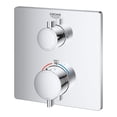 thumbnail image 2 of Grohe Grohtherm 24111000 Dual Function 2-Handle Thermostatic Valve Trim in Grohe Chrome, 2 of 3