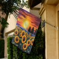thumbnail image 5 of Sunflowers Summer Garden Flag Farm Barn Floral 12" x 18", 5 of 5