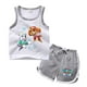 thumbnail image 5 of PAW Patrol-Camiseta de algodón para niños, 100%, conjuntos de pantalones cortos, Tops de dibujos animados y pantalones cortos, traje deportivo para niños y niñas, conjunto de ropa para niños, 5 of 5