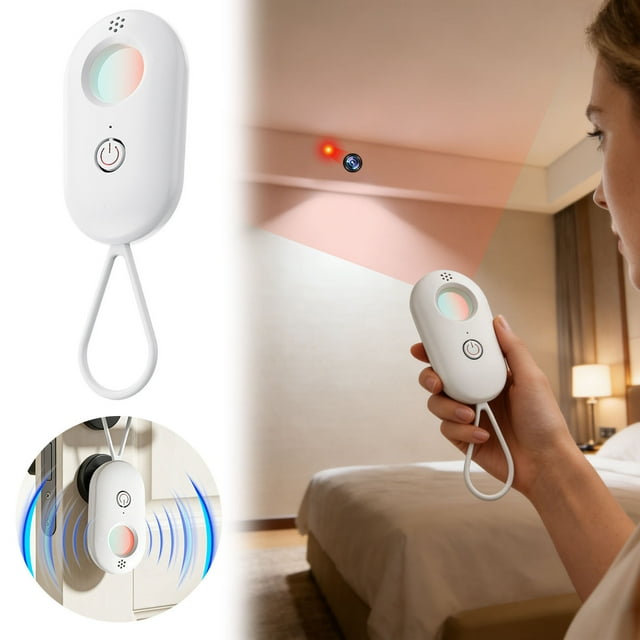 BotaniNest Détecteur Infrarouge Hôtel Détecteur de Surveillance Portable