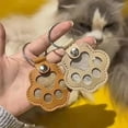 thumbnail image 3 of Sproutmalls Pet Keychain, Pet Paw Shaped Leather Keychain, Memorial Furry Friend Keychains for Cat Dog, 3 of 6
