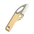 thumbnail image 1 of Cuchillo de bolsillo Bling Bling Mini cuchillo plegable de latón, 1 of 12