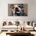 thumbnail image 2 of Elephant Stock Pet Portrait Wall Art - Horizontal Multi Panel Canvas - Living Room Wall Decor - Animal Multi Panel - Black And Red Decor - 74" x 48", 2 of 8