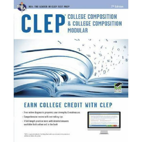 CLEP Livre de Composition Universitaire + en Ligne (Préparation de Test de CLEP)