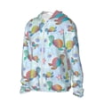 thumbnail image 2 of Haiem Colorful Sea Turtle UPF 50+ Fishing Shirts for Men Long Sleeve UV Sun Protection Hoodie Non-Mask Outdoor Hiking Shirts, 2 of 9