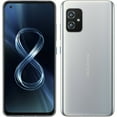 thumbnail image 1 of Asus Zenfone 8 Double-Sim 128 Go ROM + 8 Go RAM (Seulement GSM Pas de CDMA) Téléphone Intelligent Débloqué d'Usine 5G (Argent Horizon) - Version Internationale, 1 of 3
