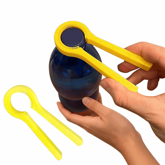 Retractable Round Bottle Cap Opener for Easy Cap Removal – Lightweight Universal Design for Bottles and Cans Effortless Grip Cap Remover Practical Kitchen Gadget