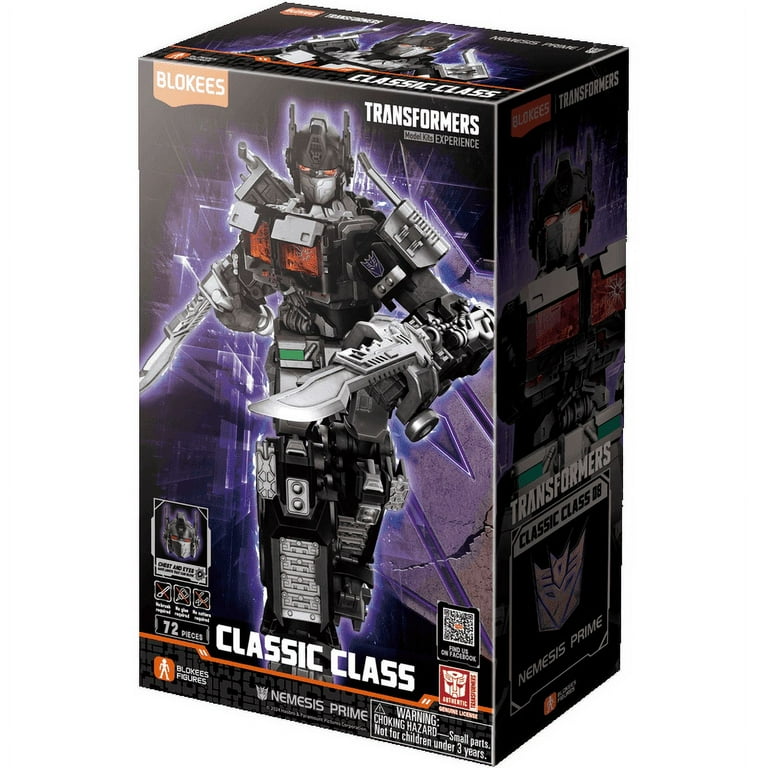 Blokees Transformers Classic Figure 08 Nemesis - Walmart.com