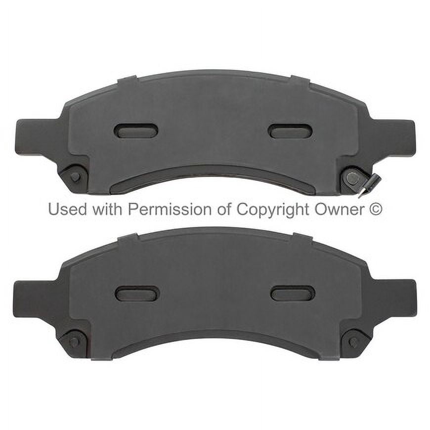 Mpa Electrical 1003-1169C Quality Built Disc Brake Pad Set   Black Series,