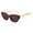 Red, variant on Only Moment Retro Aviator Sunglasses for Women Men Pu Polarized UV400 Protection Lens Big Frame Fashion Glasses Trendy Stylish Shade Pink One Size