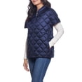 thumbnail image 2 of Martha Stewart Women’s Short Sleeve Packable Quilted Vest, 2 of 5