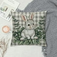 thumbnail image 2 of Nawypu  Easter Pillow Covers,Buffalo Plaid Bunny Happy Easter Throw Pillow Covers for Couch Sofa Bed Living Room Spring Decor, 2 of 5