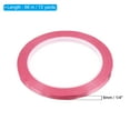 thumbnail image 2 of Uxcell 1/4" Whiteboard Tape Thin Dry Erase Tape, Pink, 4 Pack, 2 of 6