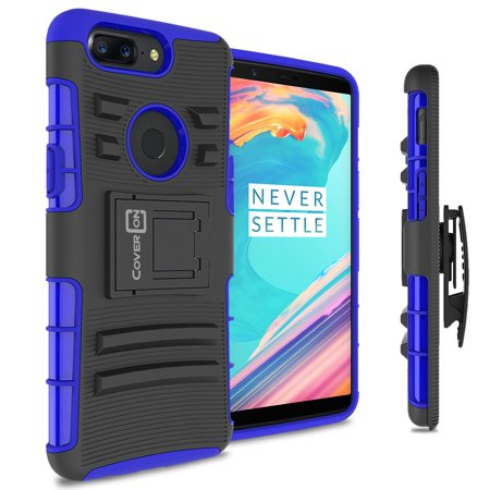 CoverON OnePlus 5T Case, Explorer Series Protective Holster Belt Clip Phone