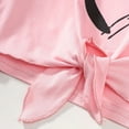 thumbnail image 2 of GEYEHUG Girls 2 Pieces Outfits Heart Print Round Neck Short Sleeve Top and Shorts Set, 2 of 7