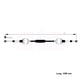 thumbnail image 2 of Cable Chicote Selector Std Compatible Con Chevrolet Corsica 2.2L 3.1L 3.3L 1988 1989 1990 1991 CAHSA Cable Chicote Acelerador, 2 of 6