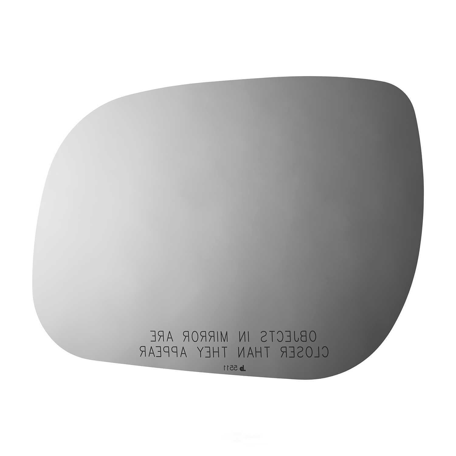 Burco Side View Mirror Replacement Glass - Clear Glass - 5511