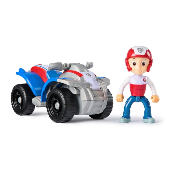PAW Patrol ATV Vehicle with Collectible Ryder Figure, Sustainably Minded Toys for Kids Ages 3