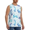 thumbnail image 2 of Balery Rabbit2 Men's Sleeveless Muscle Shirts Workout Tank Top, Moisture Wicking, Odor Protection-, 2 of 8