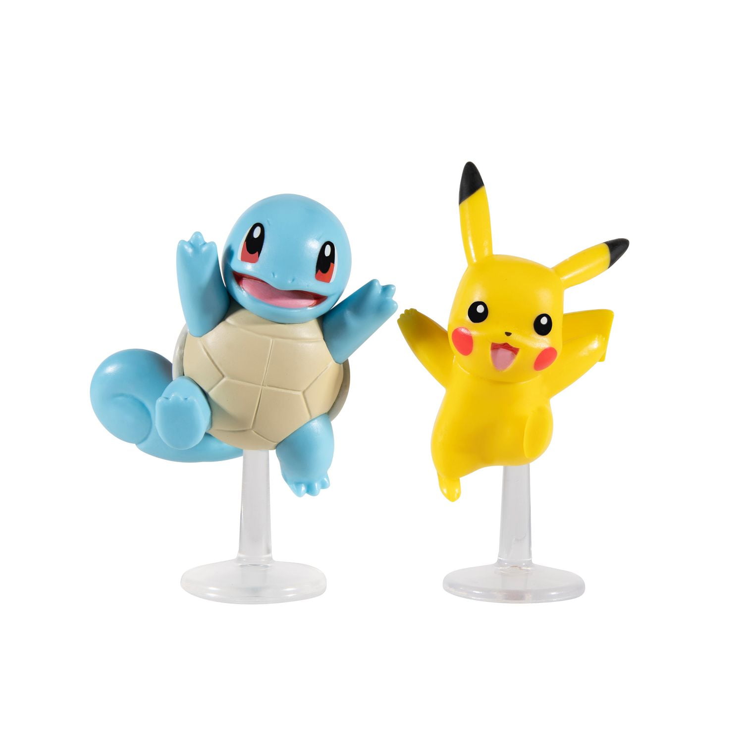 Pokemon Bath Toys Set - Pikachu, Squirtle, Snorlax, Eevee, Charmander, Bulbasaur