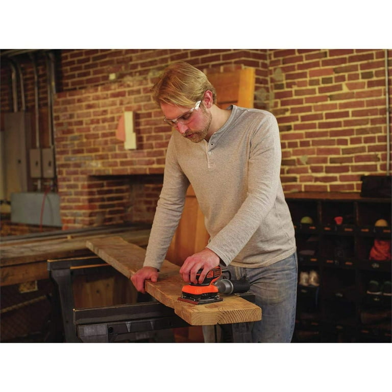 BLACK+DECKER 2-Amp 1/4 Sheet Orbital Sander, Bdeqs300