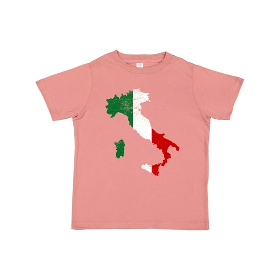 Inktastic Italian Map Flag Boys or Girls Toddler T-Shirt