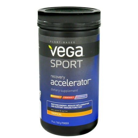 Vega - Vega Sport Natural Plant Based Recovery Accelerator Tropical - 19 oz.