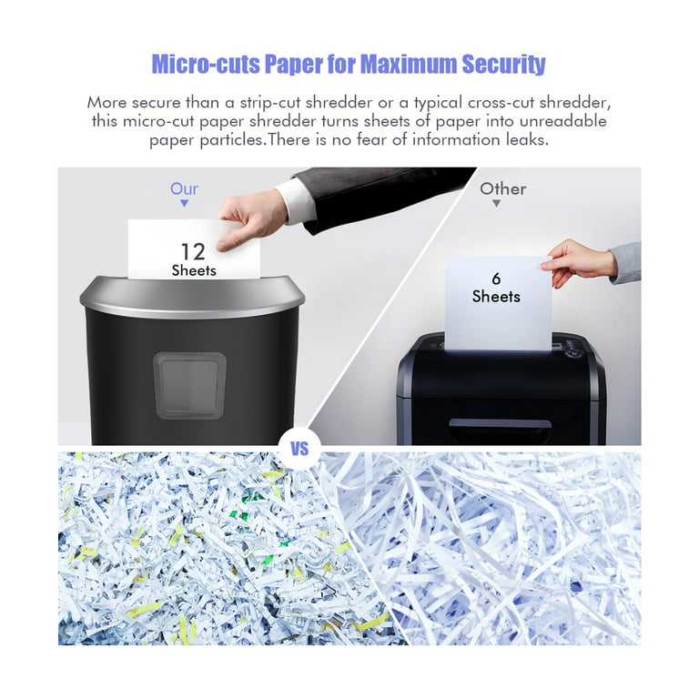   Basics 8-Sheet High-Security Micro-Cut Shredder