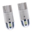 thumbnail image 1 of 2 Piezas De Coche Universal 12v T10 3030 2smd Bombilla de lámpara Led Azul hielo, 1 of 9
