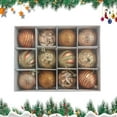 thumbnail image 4 of 12 adornos navideños de 6 cm para colgar en el hogar o fiestas., 4 of 7