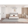 thumbnail image 3 of Whiteline Modern Living Tokyo King Bed, Light Grey, 3 of 10