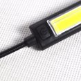thumbnail image 2 of Lámpara de escritorio LED con dos cabezales y clip, elegante lámpara de lectura para el cuidado de la vista, cuello de cisne flexible de 360 grados, lámpara COB para barbacoa (sin batería)., 2 of 7