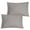 Deep Grey, variant on Unique Bargains 2-Piece 1800D Microfiber Solid Pillowcases, Standard, Khaki