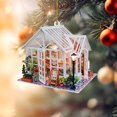 thumbnail image 5 of Fiudx Decoraciones navideñas para interiores Adornos navideños Adornos navideños Navidad 2024 Colgantes acrílicos navideños Adornos para árboles de Navidad, 5 of 5