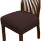 thumbnail image 1 of Funda de asiento de silla de comedor de licra elástica, fundas de asiento de silla, fundas de cojín para sillas de comedor, sillas de cocina, fundas de asiento de silla extraíbles y lavables, juego, 1 of 8