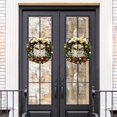 thumbnail image 4 of Decoration Wreath Window Door Hanging Pumpkin Christmas Wreath, 4 of 5