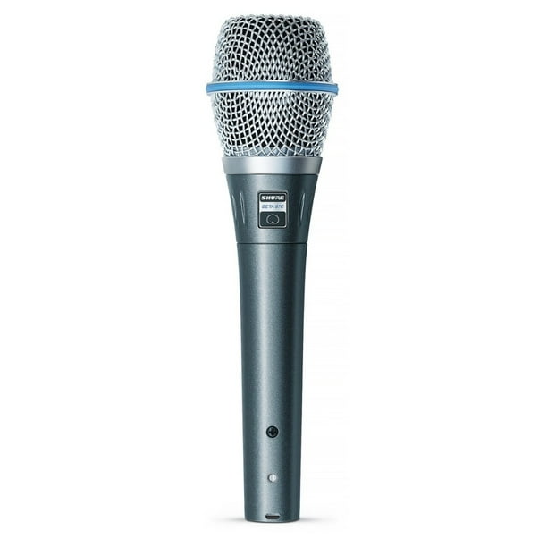 Micrófono BETA87C Shure Vocal Cardioide Condensador, Filtro Anti-Pop Shure Patrón Polar Cardioide