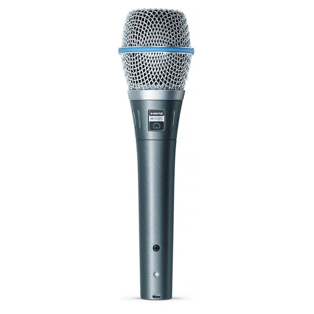 Micrófono BETA87C Shure Vocal Cardioide Condensador, Filtro Anti-Pop Shure Patrón Polar Cardioide