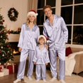 thumbnail image 2 of Family Christmas Pajamas Matching Sets Silk Casual Matching Set for Family, 2 of 8