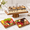 Rectangular 17*13*9, variant on Wood Cake Stand With Lid 2-in-1 Holder Dome Square