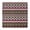 Bohemia (41), variant on Boho Inspired Square Table Cover 34x34 Inches with Elastic Border, Floral Print Design for Card Tables and Outdoor Settings