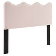 thumbnail image 2 of Modway Athena Modern Performance Velvet Twin Headboard in Pink, 2 of 10