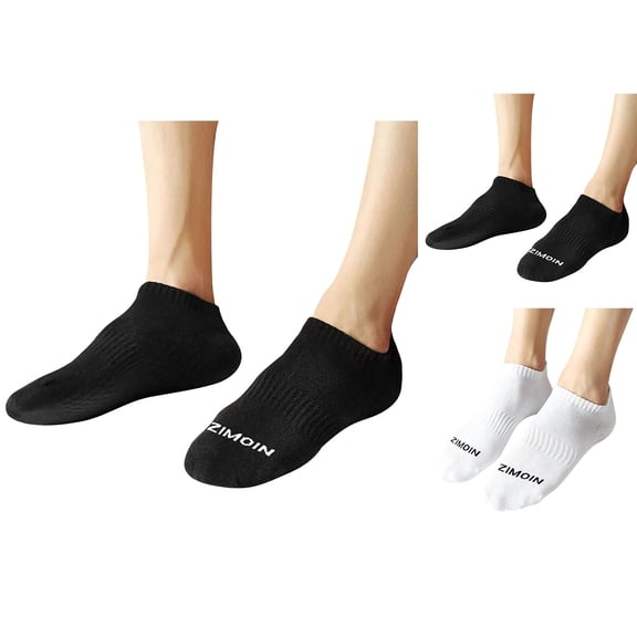 ManxiVoo Cushioned Cut Athletic Ankle Socks for Women Size Medium 1 Pack Daily Sports Wear