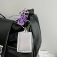 thumbnail image 4 of Modern Photo Card Organized Heart Shaped Keychain Functional Photocard Display Case Organized For Wallet Purse Storage, 4 of 8