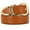Brown, variant on SUOSDEY Women Leather Belts White Belt for Jeans Dresses Pants with Metal -tail Design