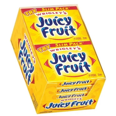 Wrigley,S Juicy Fruit Gum 10Pk 15 Ea