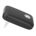 thumbnail image 3 of Secador de pestañas ventilador mini portátil USB recargable 3 velocidades bajo ruido secador de pestañas con soporte plegable en T negro, 3 of 8