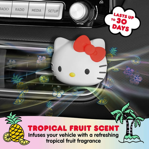 Carbella Official Hello Kitty Air Freshener Deodorizer - Tropical