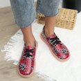 thumbnail image 4 of Zapatos de pescador para mujer, zapatos informales para las cuatro estaciones, zapatillas planas, mocasines de suela suave con flores, sandalias Wmkox8yii nm10454, 4 of 5