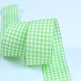 thumbnail image 1 of 6mm Wide Lattice Plaid Ribbons Bow Ribbon Gift Wrapping Polyester Ribbon Handmade DIY Accessories,50 Yards Color 6, 1 of 5